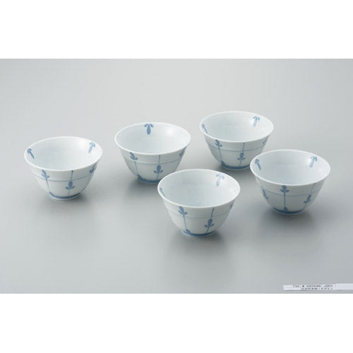 いちがま 反型煎茶碗 めばえ 5客セット 4949139000658