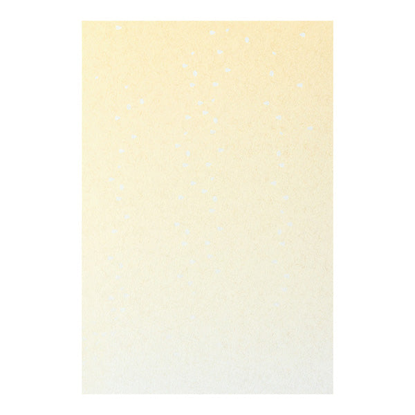 はがき 花の塵 黄色(20枚入) ミドリ 88436006　4902805884365（5セット）