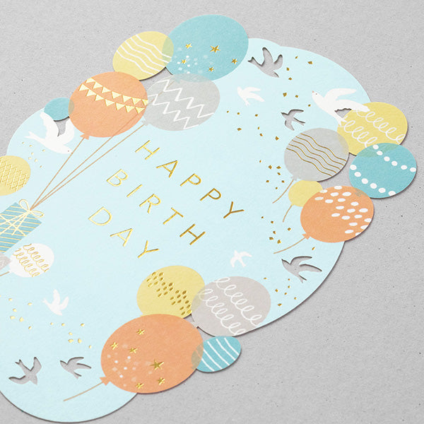 ミドリ　カード　レーザタンジョウビ　フウセン 88625006 4902805886253（5セット）