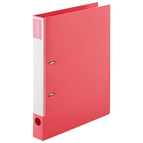 Кольцо Smart Value из переработанного материала D-типа F A4S, красное, 10 книг D013J-10RD 4547345044932