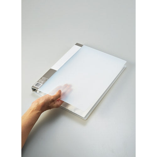 Smart Value Ring Type Clear Book Transparent 10 Books D051J-10CL 4547345045762