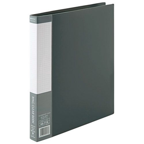 Smart Value Ring Type Clear Book 10 Ashes D051J-10GY 4547345045793