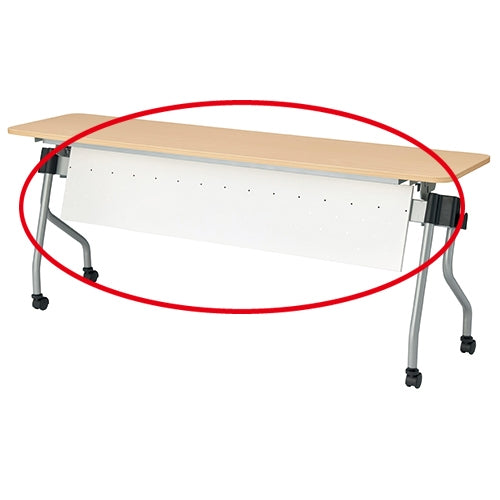 PLUS（プラス）オフィス家具 テーブル NTA用幕板 NTA-P18 ホワイト　4942646163823