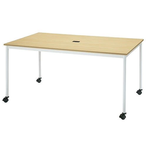 PLUS（プラス）オフィス家具 テーブル RM-1590C Nナチュラル　4942646153404