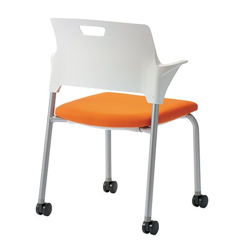 PLUS（プラス）オフィス家具 会議イス CM550-MYC オレンジ　