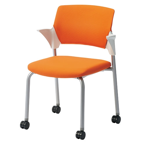 PLUS（プラス）オフィス家具 会議イス CM551-MYC オレンジ　