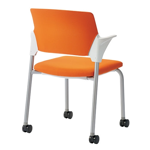 PLUS（プラス）オフィス家具 会議イス CM551-MYC オレンジ　