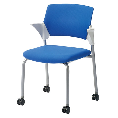 PLUS（プラス）オフィス家具 会議イス CM551-MYC ブルー　