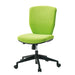 PLUS（プラス）オフィス家具 事務イス KC-CL66SL 肘無イエローグリーン　