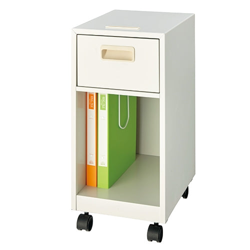 PLUS（プラス）オフィス家具 インサイドワゴン PSB-03HW ホワイト　