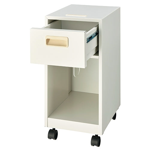 PLUS（プラス）オフィス家具 インサイドワゴン PSB-03HW ホワイト　