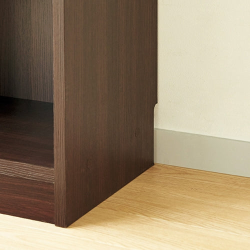 PLUS（プラス）オフィス家具 ★木製棚タナリオ TNL-9059 ダークブラウン　
