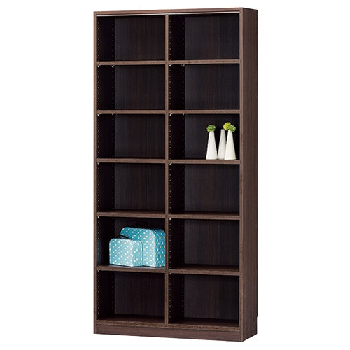 PLUS（プラス）オフィス家具 ☆木製棚タナリオ TNL-1887 ダークブラウン　4968644266144