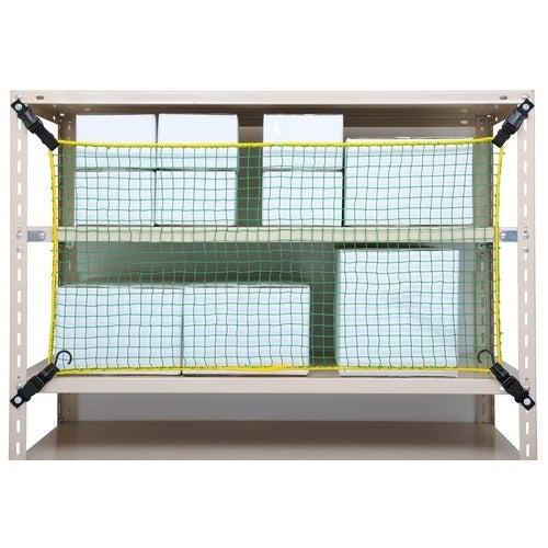 PLUS（プラス）オフィス家具 棚ネット TN-1200 グリーン W1200用　4582303605121