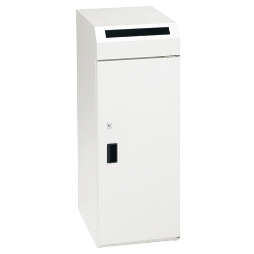 PLUS（プラス）オフィス家具 機密書類回収ボックスKIM-S-9 ネオホワイト　4976511136087