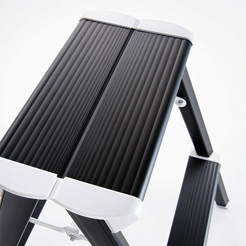 PLUS（プラス）オフィス家具 踏台 SK2.0-06BK 2段 ブラック　4968757458160