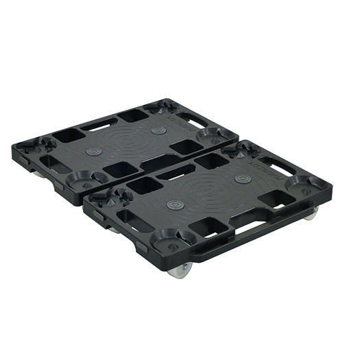 PLUS（プラス）オフィス家具 台車 樹脂連結 ドーリー PD-403-2SN　4942279592656