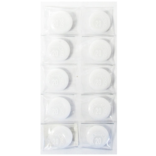 Mitsuya Color Magnet MR-20 White 20mm 10 pieces 4902787212552