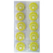 Mitsuya Color Magnet MR-50 Yellow 50mm 10 pieces 4902787612505