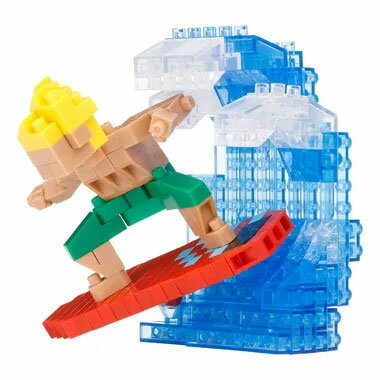 Kawada NBC_409 Nanoblock Surfing 4972825236314