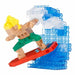 Kawada NBC_409 Nanoblock Surfing 4972825236314