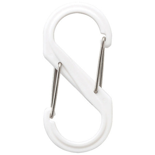 アイテック Ｓ型カラビナ ホワイト B-KRSA88-1 4535395150116