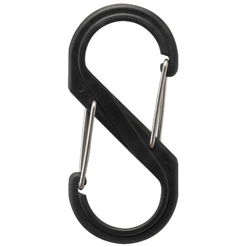 アイテック Ｓ型カラビナ ブラック B-KRSA88-2 4535395150123