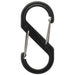 アイテック Ｓ型カラビナ ブラック B-KRSA88-2 4535395150123