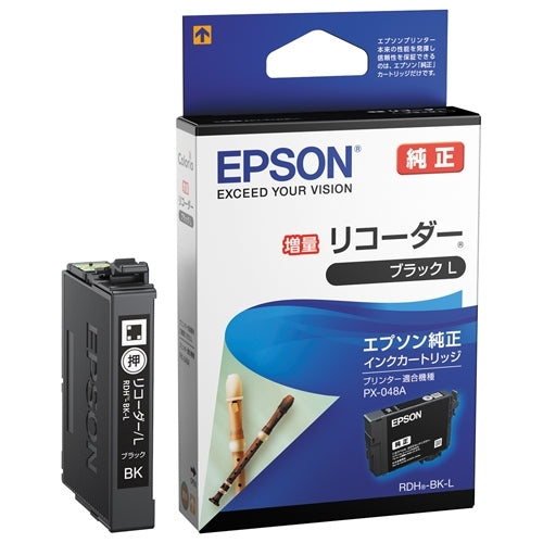 EPSON インクカートリッジRDH-BK-LブラックL 4988617228436