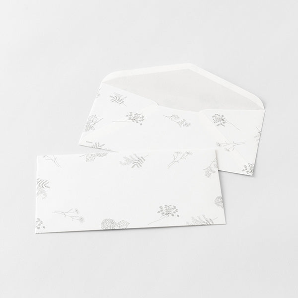 ミドリ 一筆箋封筒付花色和紙 89572006 4902805895729（5セット）