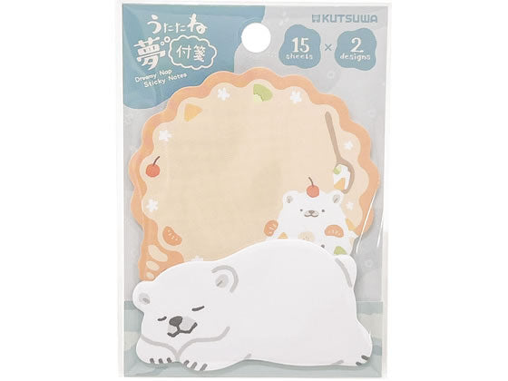 Kutsuwa Utatane Dream Sticky Notes SC251H 4901478206672 (5 sæt)