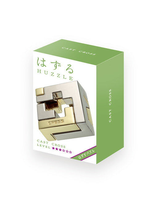 Hanayama 75459 Hazuru Cast Cross 4977513075459