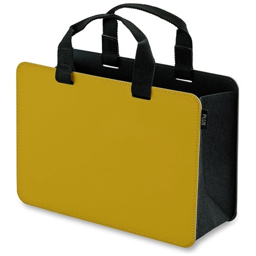 プラス モバイルバッグFL-102MBワイドYL 4977564717469