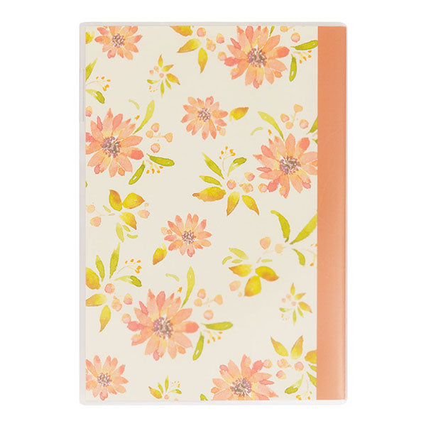 FL 家計簿 A5 花柄(1冊) ミドリ 91801556　4902805914864（3セット）