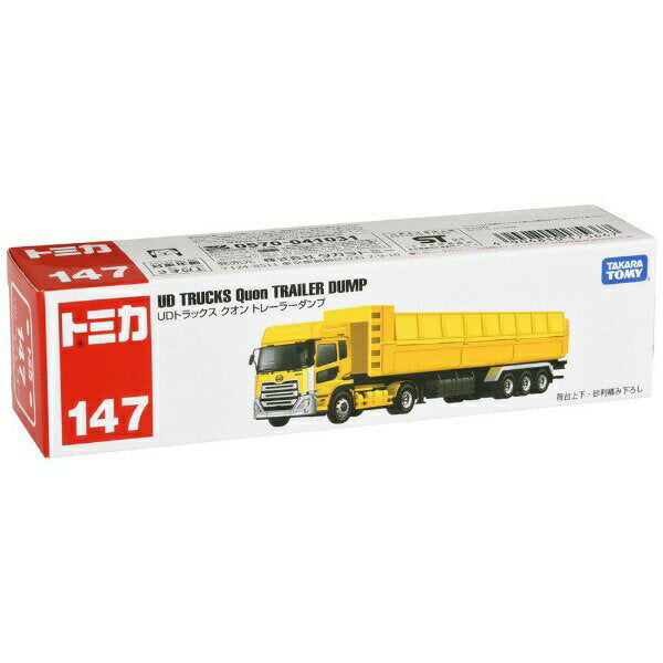 Takara Tomy No.147 UD Trucks Quon Trailer Dump 4904810175667