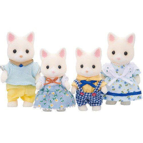 Família de gatos de seda Epoch FS-12 (conjunto pai, mãe, masculino, feminino) 4905040144003