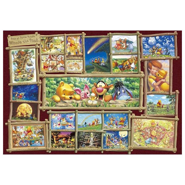 Tenyo DW-1000-394 Jigsaw Puzzle Art Collection Winnie the Pooh 1000P 4905823943946