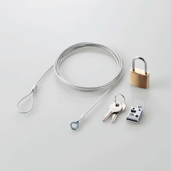 ELECOM エレコム ESL-3 ノートＰＣ＆マウスセキュリティロック（10セット）