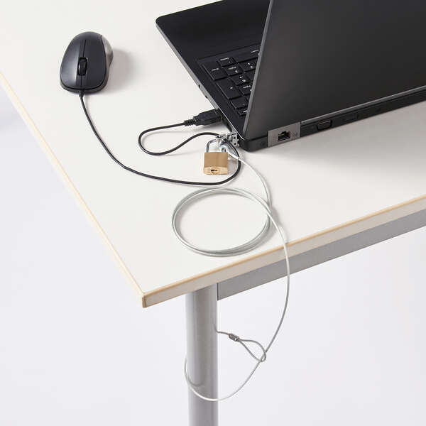 ELECOM ESL-3 ノートＰＣ＆マウスセキュリティロック