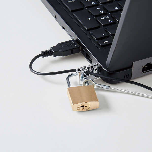 ELECOM ESL-3 ノートＰＣ＆マウスセキュリティロック