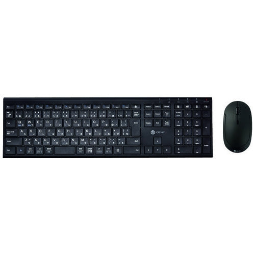 iClever 無線フルキーボード&マウスIC-BK23Combo-BK 4582501582194