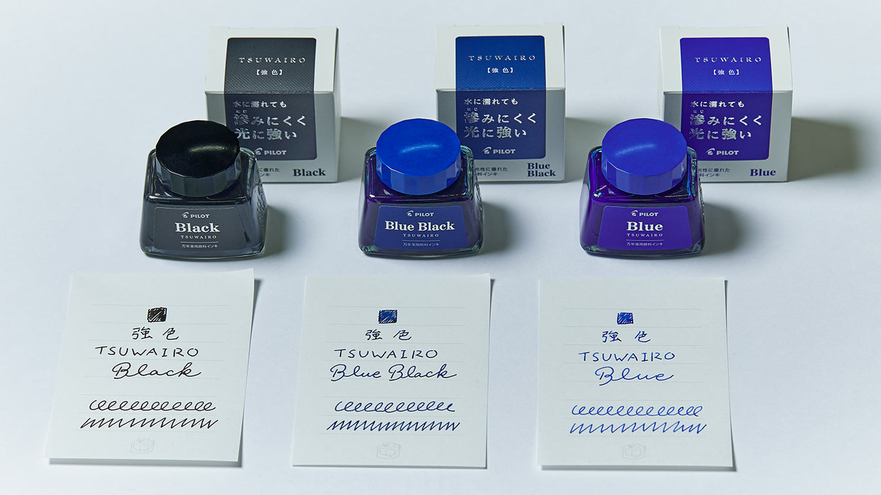 万年筆用顔料インキ　強色（TSUWAIRO）ボトルインク INK-30TW-L　ブルー　 PILOT パイロット
