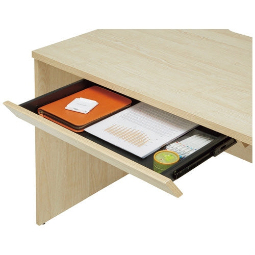 PLUS（プラス）オフィス家具 木製デスク 共通引出 RFPD-DRNA ナチュラル　4542883008439