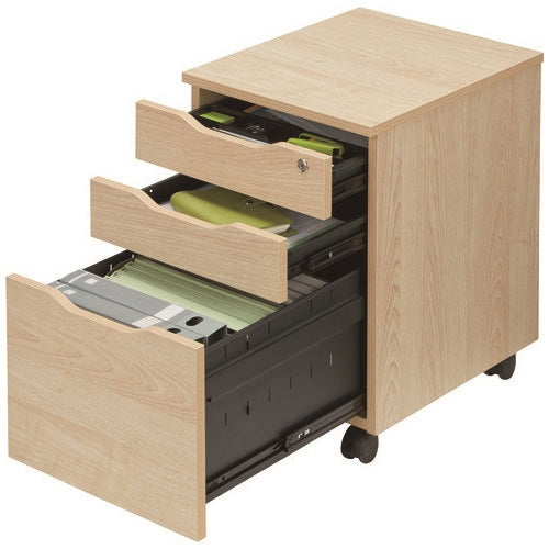 PLUS（プラス）オフィス家具 インサイドワゴン RFPCA-NA ナチュラル　