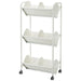 PLUS（プラス）オフィス家具 ☆ファイルワゴン BR-3S 3段 ホワイト　4522977200345