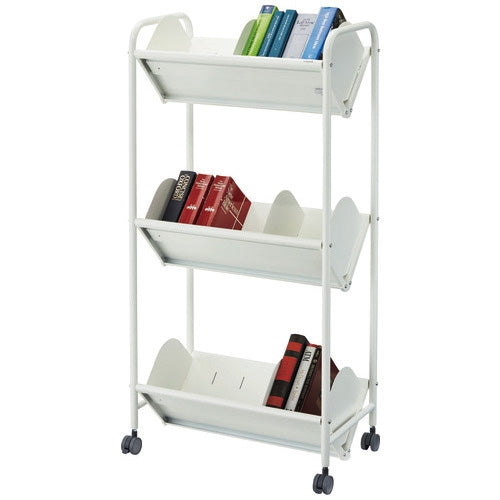 PLUS（プラス）オフィス家具 ☆ファイルワゴン BR-3S 3段 ホワイト　4522977200345