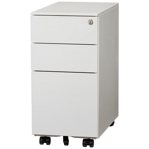 PLUS（プラス）オフィス家具 ワゴン シリンダー錠 FWGN-DY30K WHAL　4942646171316