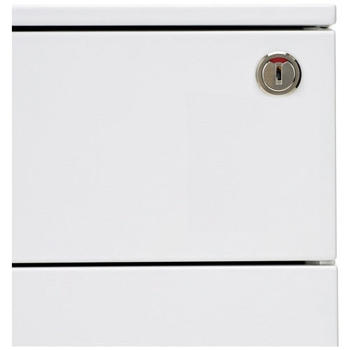 PLUS（プラス）オフィス家具 ワゴン シリンダー錠 FWGN-DY39K WHAL　4942646171330