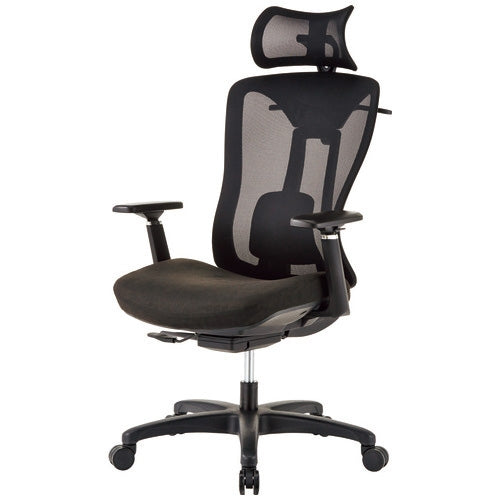 PLUS（プラス）オフィス家具 事務イス OCV23HC ブラック　4942646171699