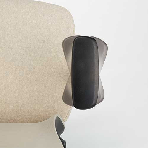 PLUS（プラス）オフィス家具 イス用肘セット OCV23HC-AR 可動式　4942646171712